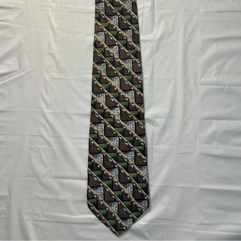 Van Heusen Men's Tie Collection - Yellow, Black, Green, Brown - Picture 6 of 10